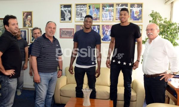 Πρεσβευτές του ΑΜΑ ο Γιάννης και ο Θανάσης Αντετοκούνμπο