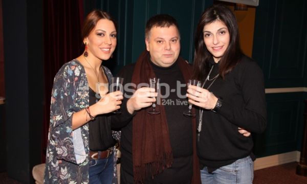 Ο Σπύρος Παπαδόπουλος έκοψε την Πρωτοχρονιάτικη πίτα