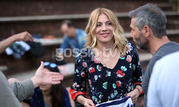 Πρόβες στο θέατρο Βράχων για τους πρωταγωνιστές της παράστασης «Το Ψέμα»