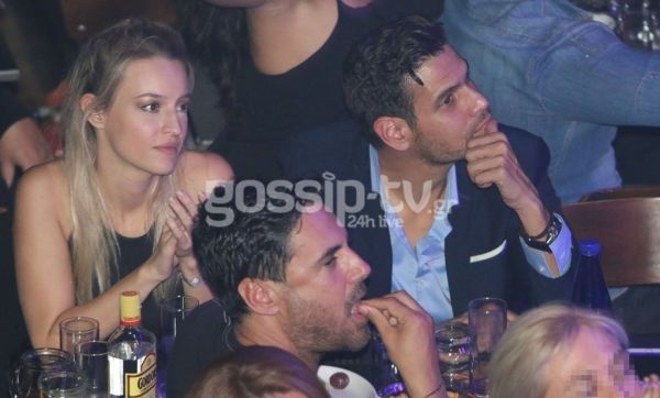 Δημήτρης Ουγγαρέζος - Ιλένια Ουίλιαμς: Νυχτερινή έξοδος για το ζευγάρι