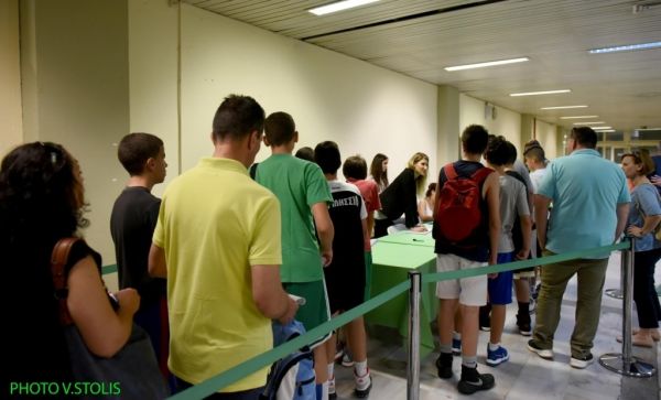 Εντυπωσιακή η συμμετοχή στα try out