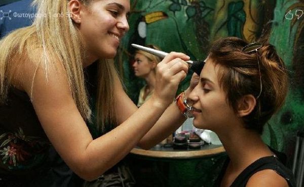 Στα backstage της φωτογράφησης του Next Top Model 2!