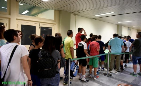 Εντυπωσιακή η συμμετοχή στα try out