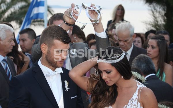 Το φωτογραφικό άλμπουμ του γάμου της Μάντυ Περσάκη και του Αλέξανδρου Νικολαΐδη