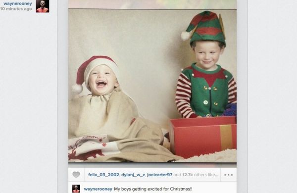 Οι γιοι του Rooney ντύθηκαν… ξωτικά