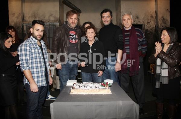 Κώνστα-Κούρκουλος-Σπυρόπουλος: Έκοψαν τη πρωτοχρονιάτικη πίτα!