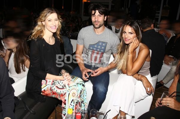 Ζέτα Δούκα-Μιχάλης Χατζαντωνάς: Πρώτη έξοδος μετά τη γέννηση της κόρης τους