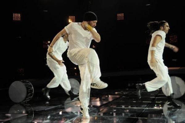 Backstage στην πρώτη πρόβα του Γιώργου Αλκαίου