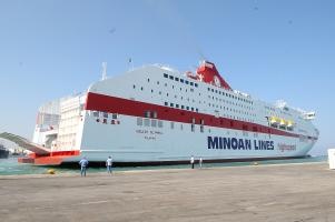 Παραδόθηκε το CRUISE OLYMPIA στη MINOAN LINES