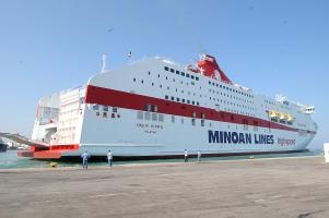 Παραδόθηκε το CRUISE OLYMPIA στη MINOAN LINES