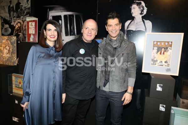 Εγκαίνια για την έκθεση του Τάσου Λιακόπουλου με τίτλο "Μελίνα-Ελλάδα"