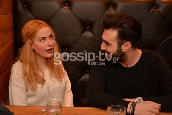 Γιάννης Κρητικός: Βραδινή έξοδος με τη σύντροφό του (φωτο)