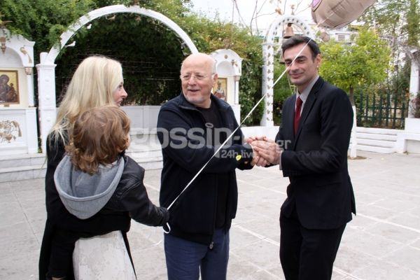 Φαίη Ξυλά – Κωνσταντίνος Γιαννακόπουλος: Το φωτογραφικό άλμπουμ της βάπτισης τους γιου τους