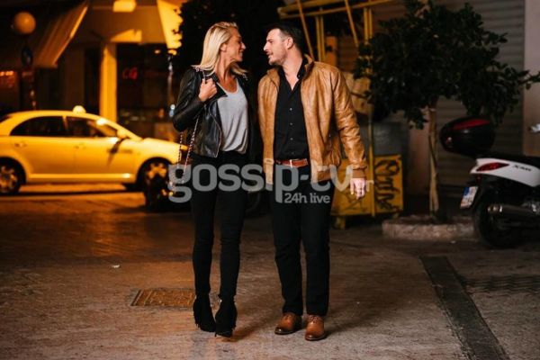 Γιαννιώτης – Χαλικιά: «Καυτά» φιλιά στη μέση του δρόμου για το ερωτευμένο ζευγάρι