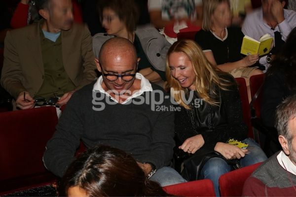 Εβελίνα Παπούλια: Έξοδος με τον σύντροφό της στο θέατρο