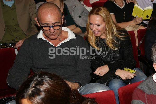 Εβελίνα Παπούλια: Έξοδος με τον σύντροφό της στο θέατρο