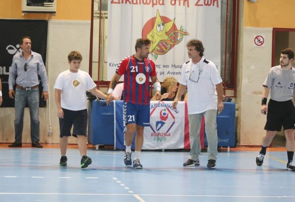 O Γιάννης Αϊβάζης εν ώρα… αγωνιστικής δράσης