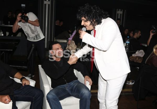 Αργυρός-Ηλιάδη –Γιαννιάς διασκέδασαν με τον Μάρκο Σεφερλή