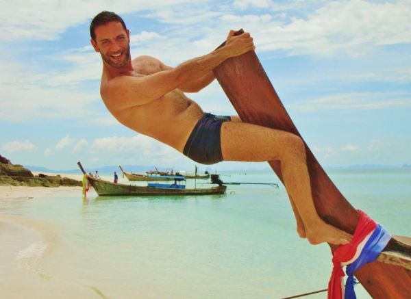 Ποιος ηθοποιός απολαμβάνει εδώ τις διακοπές του; 