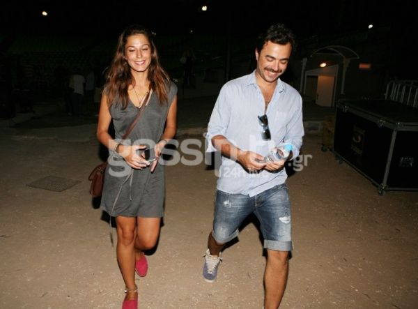 Κατερίνα Παπουτσάκη-Παναγιώτης Πιλαφάς: Πρώτη δημόσια κοινή εμφάνιση!