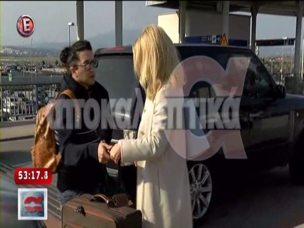 Στο αεροδρόμιο η Μενεγάκη- Για πού το έβαλε;