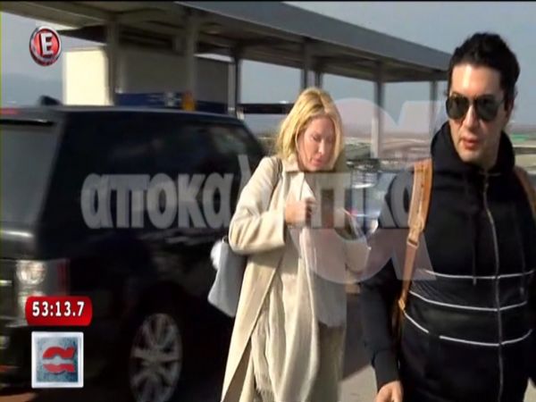 Στο αεροδρόμιο η Μενεγάκη- Για πού το έβαλε;