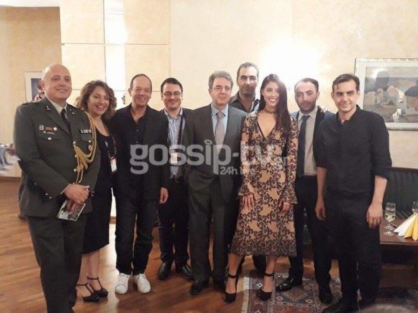 Eurovision 2017: Η Demy στην ελληνική Πρεσβεία στο Κίεβο 