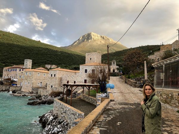 Νικόλαος-Τατιάνα Μπλάτνικ: Διακοπές στην Μάνη