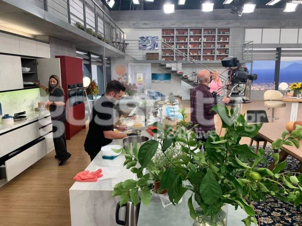 Backstage στην εκπομπή Το Πρωινό