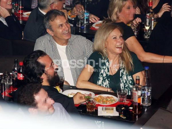 Γιώργος και Άννα Νταλάρα: Νυχτερινή έξοδος για το ζευγάρι
