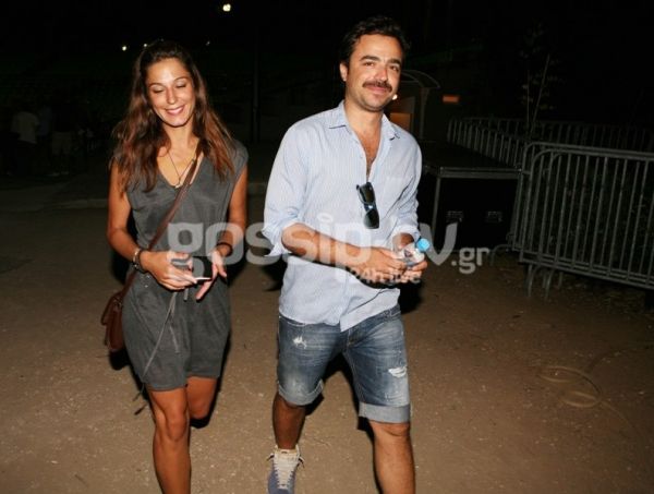 Κατερίνα Παπουτσάκη-Παναγιώτης Πιλαφάς: Πρώτη δημόσια κοινή εμφάνιση!