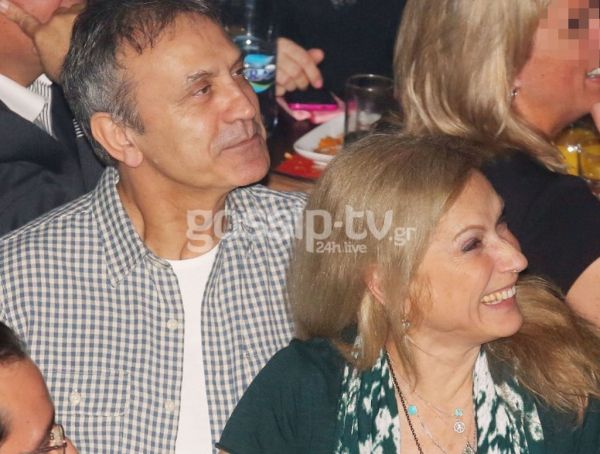 Γιώργος και Άννα Νταλάρα: Νυχτερινή έξοδος για το ζευγάρι