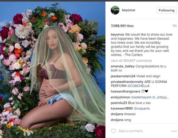 Beyonce: Ανακοίνωσε πως είναι έγκυος σε δίδυμα - Η φωτογραφία και το μήνυμά της! 