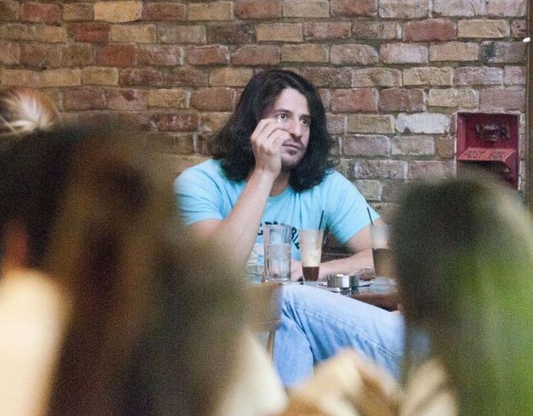 Ο Αλέξης Γεωργούλης στο Κολωνάκι