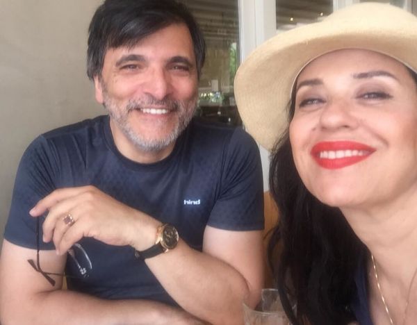 Μαρία Τζομπανάκη: Η selfie με τον σύζυγό της στην Κρήτη