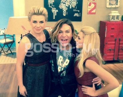 Backstage στο «Μες την καλή χαρά» με Τρύφωνα Σαμαρά!