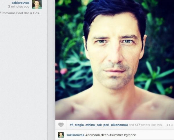 Δείτε πώς είναι ο Σάκης Ρουβάς όταν ξυπνάει!