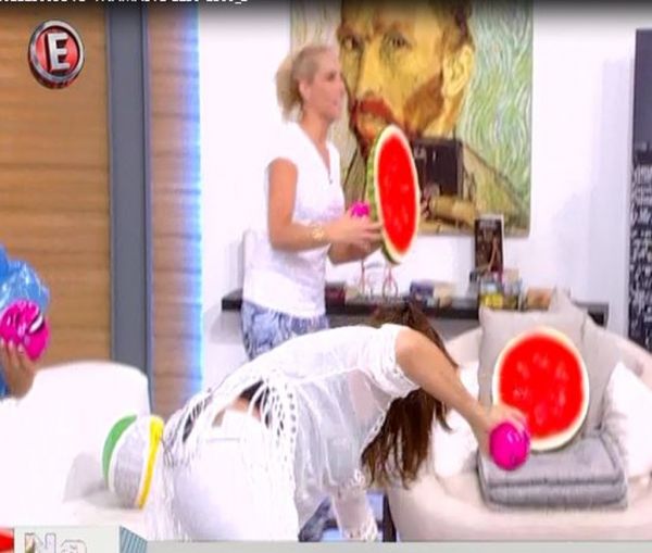 Γκρεμοτσακίστηκε η Ναταλία Γερμανού on air