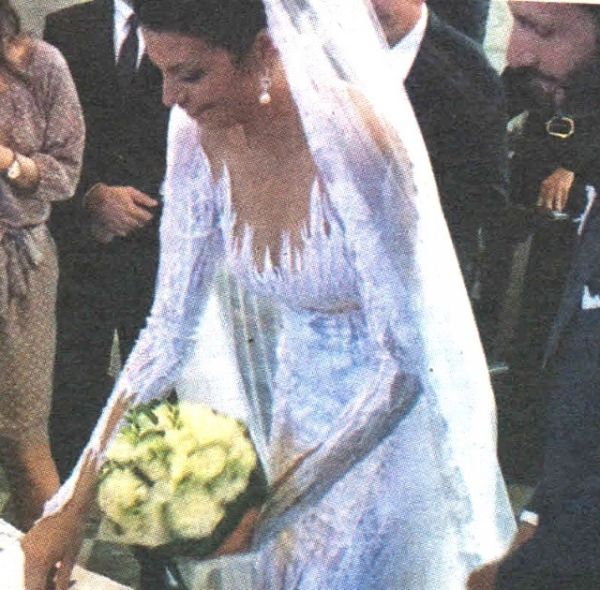 Γνωστή Ελληνίδα παντρεύτηκε στη Φλωρεντία και δεν το πήρε κανείς είδηση (φωτό)