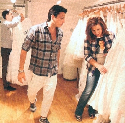 Πρόβα νυφικού για την Δέσποινα Μοιραράκη