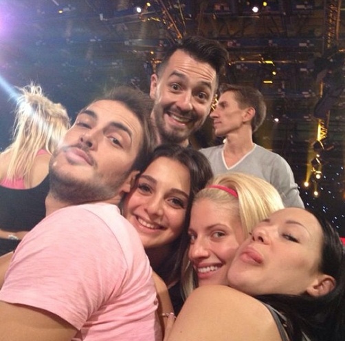 Στα παρασκήνια του «Dancing with the stars 4» λίγες ώρες πριν την πρεμιέρα