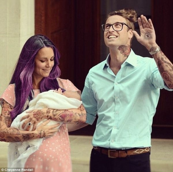 Η Kate Middleton και ο πρίγκιπας William απέκτησαν τατουάζ σ' όλο τους το σώμα!