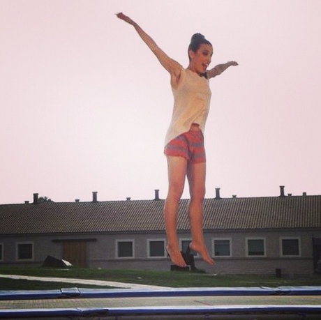 Η Σπυροπούλου, ο Λουδάρος και το τραμπολίνο 