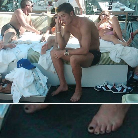 Τα... βαμμένα νύχια του Κριστιάνο Ρονάλντο