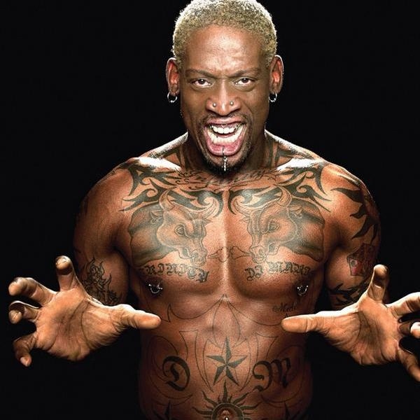 Ντένις Ρόντμαν, ο αθλητής με τα περισσότερα τατουάζ!