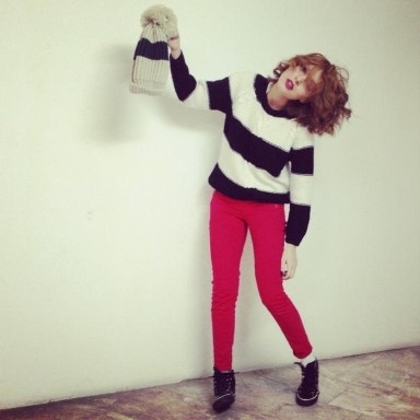 Christmas mood για την Τάμτα! (φωτό)