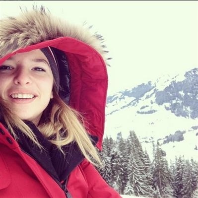 Οι διακοπές της Εριέττας Κούρκουλου στο στο Gstaad της Ελβετίας
