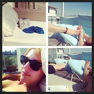 Δείτε την «Χουρέμ» να φορά το μαγιό της και να ρεμβάζει στο μπαλκόνι της!