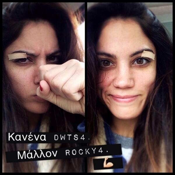 Ο τραυματισμός της Μαίρης Συνατσάκη κατά τη διάρκεια του Dancing