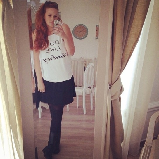 Η selfie φωτογραφία της Σίσσυς Χρηστίδου